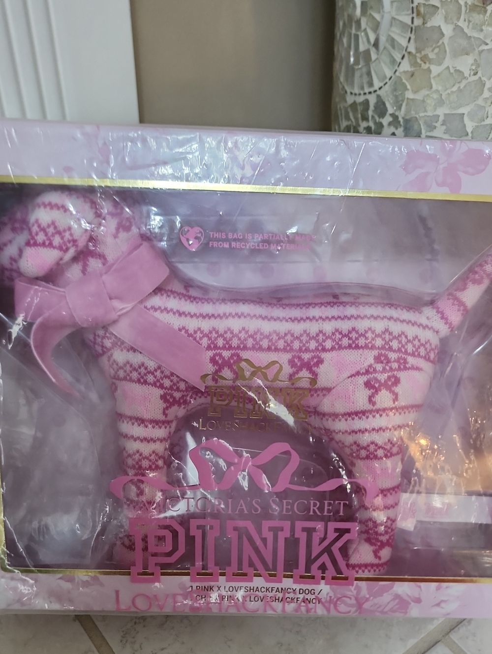 💕🩷 VICTORIA'S SECRET PINK x LOVESHACKFANCY DOG 🩷💕
